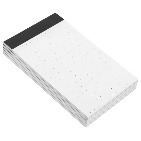 POPETPOP Diyeah 5-Pack Mini Dotted Grid Sticky Notepads for Graphing, Architects, Art Journals, and Office Supplies