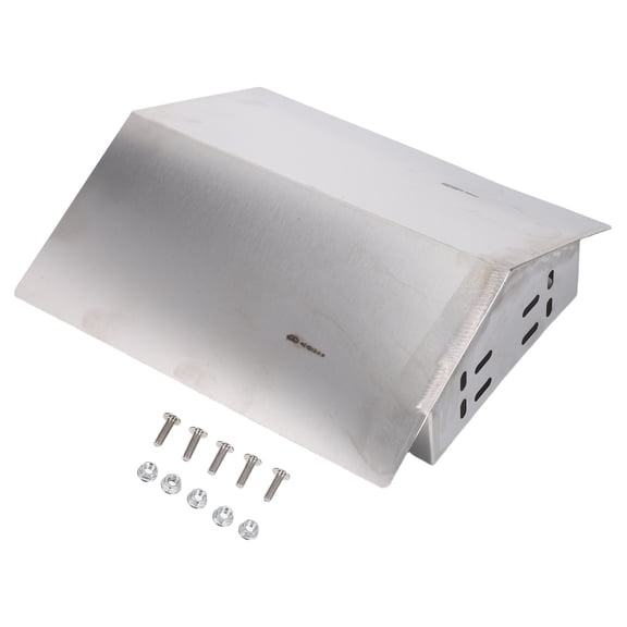 POPETPOP Durable Stainless Steel Camera Rain Cover Outdoor Protective Shield for Security Monitoring