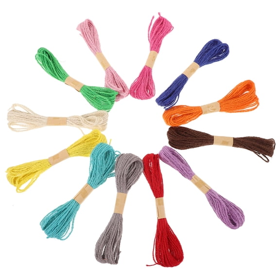 POPETPOP Durable Straw Material Braided Rope for Cat Scratch Post and DIY Bracelet String