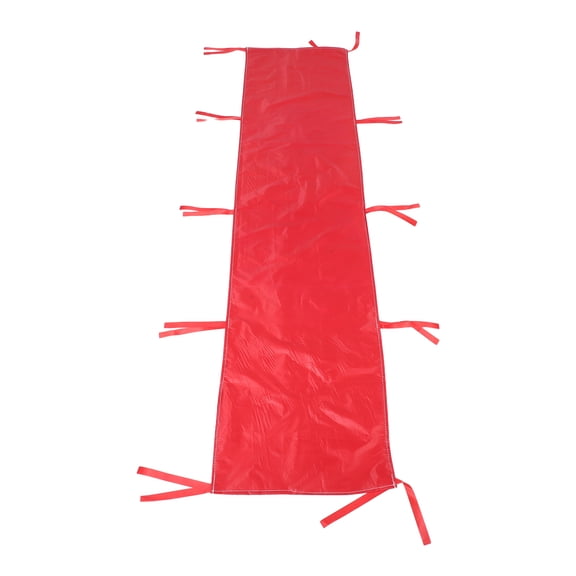POPETPOP Easy Installation Rain Gutter System for Pop Up Canopy Tents in Red with Straps