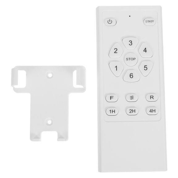 POPETPOP Fan Light Remote Controller White for Ceiling Fan with Accurate Speed Adjustment and Easy Installation