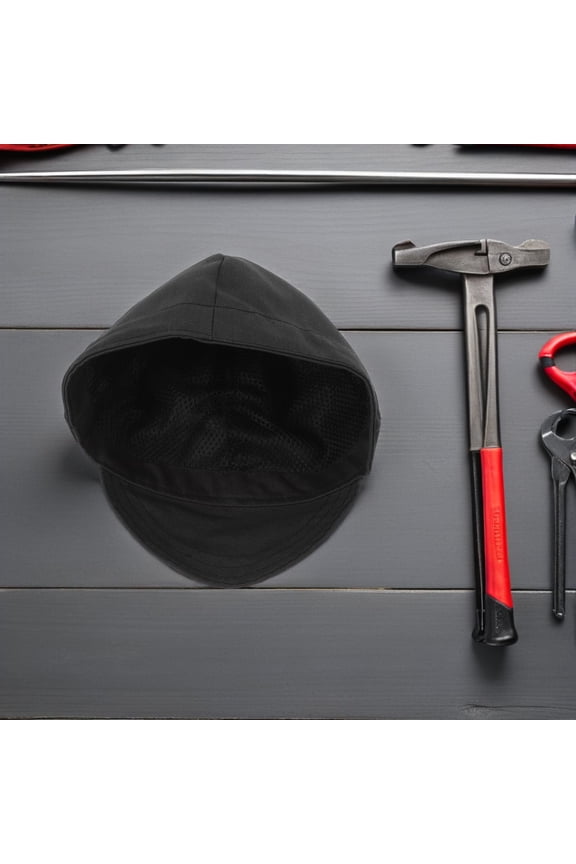 Flame Resistant Protective Welding Cap Gray with Sweat Absorbing Mesh for Electric Welding