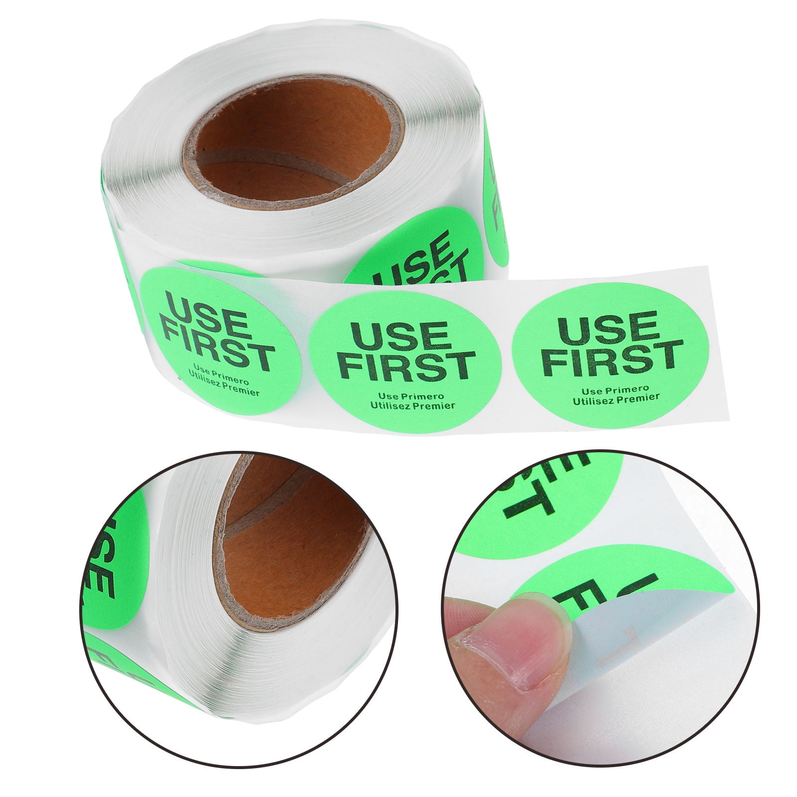 POPETPOP Food Rotation Stickers Light Green Adhesive Inventory ...