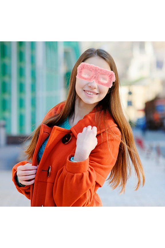 Fun Sunglasses Women Retro Style Plastic and Furry Material Uv Protection for Outdoor Festivals 1Set