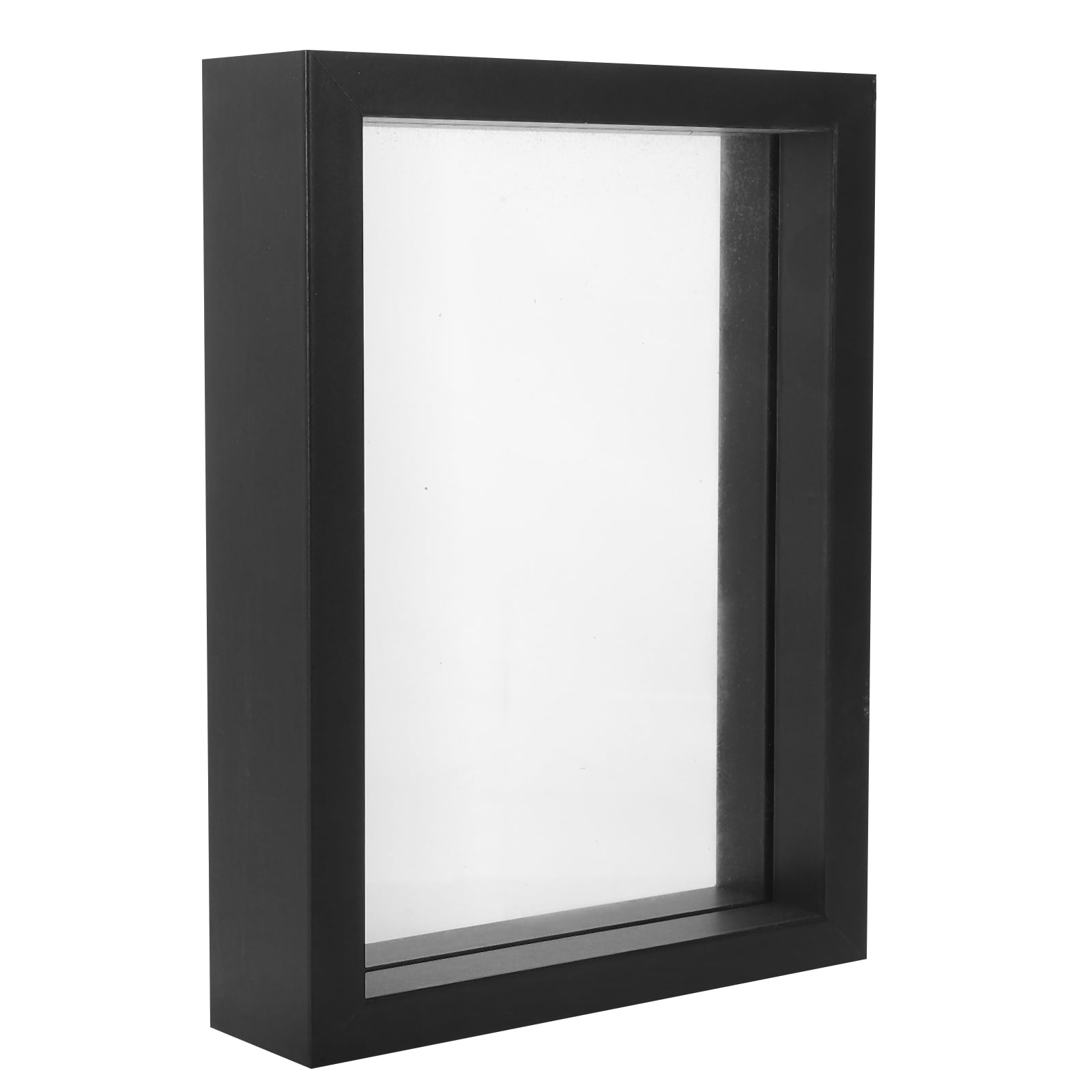 POPETPOP Glass Display Frame Wooden Frame Specimen Doublesided Glass Frame Picture Frame