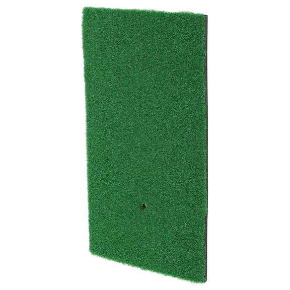 POPETPOP Realistic Green Golf Hitting Mat Portable Artificial Turf for Indoor Outdoor Skill Improvement