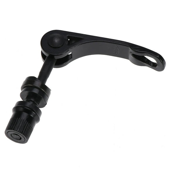 POPETPOP Heavy Duty Aluminum Quick Release Bike Skewer Front and Rear Wheel Hub Black