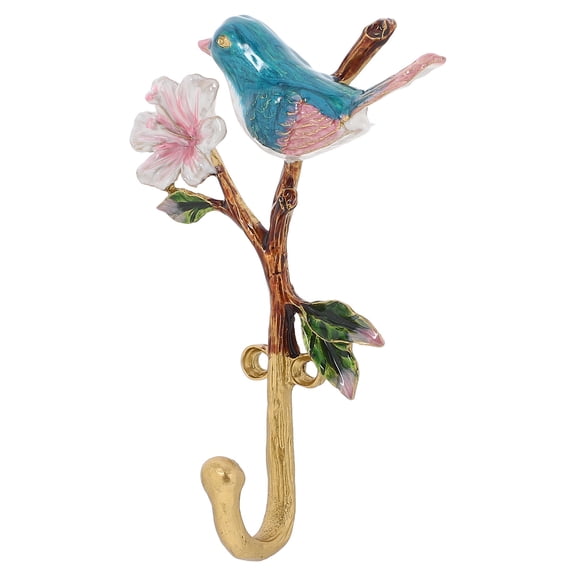 POPETPOP Vintage Decorative Bird Hook Heavy Duty Wall Hook for Hanging Multi-Purpose Home Decor 1 Piece