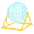 thumbnail image 1 of POPETPOP Hedgehog Toy Hamster Ball with Stand - 12cm, 1 of 6
