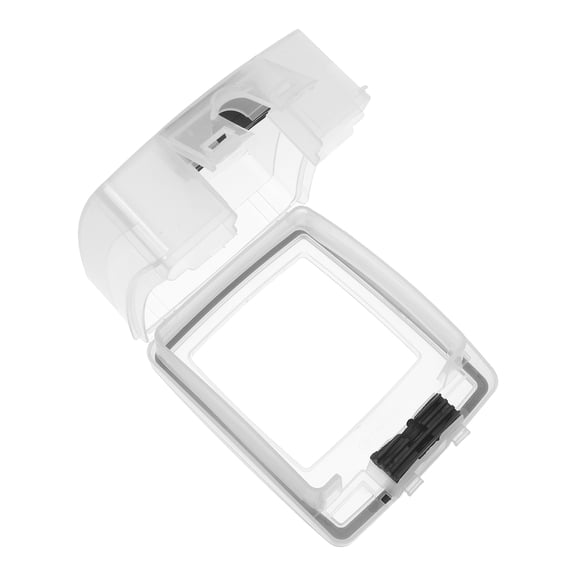 POPETPOP Impact Resistant Waterproof Electrical Receptacle Box with Transparent Cover