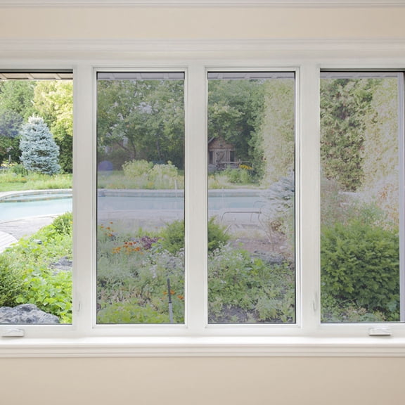 POPETPOP Indoor Brown Sun Reflective Window Film with One Way Privacy and Easy Installation