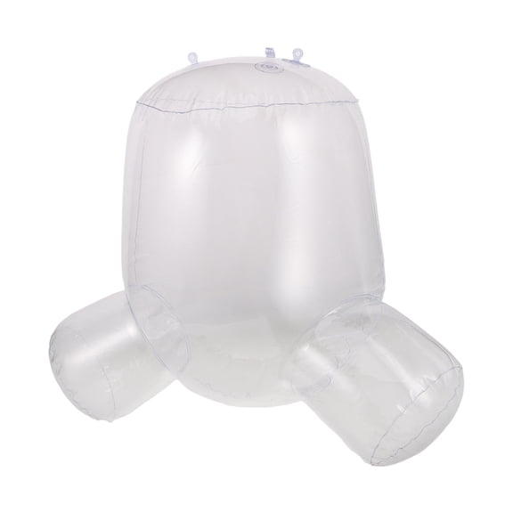 POPETPOP Inflatable Transparent Female Clothing Display Mannequin for Underwear and Diaper Merchandising