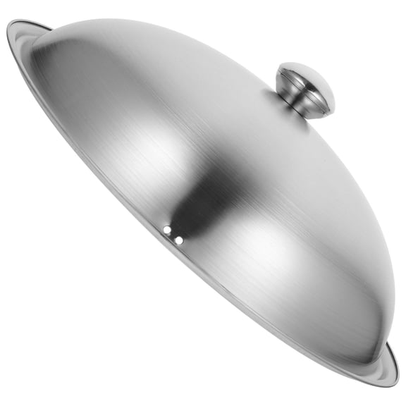 POPETPOP Invisible Stainless Steel Pan Cover for Pots Frying Pan with Splash Protection