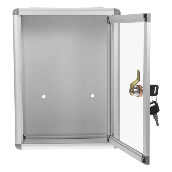 POPETPOP Lockable Wall Mail Organizer Letter Storage Box for Office Complaint Collection