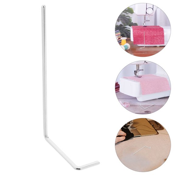 POPETPOP Metal Seam Guide Hemmer for Quilting Multifunctional Sewing Machine Accessory
