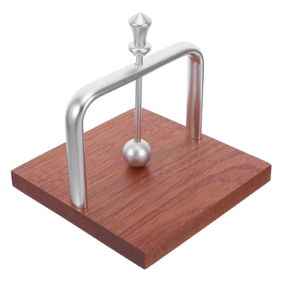 POPETPOP Plated Metal Napkin Holder with Weighted Arm for Kitchen Countertop and Dining Table Accessory