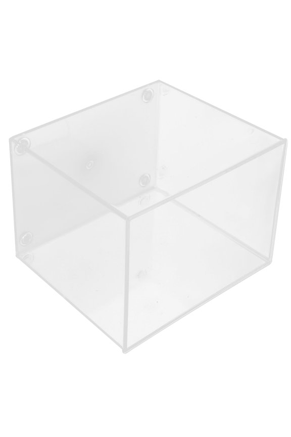 Portable Fish Tank Plastic Aquarium Transparent 1Set