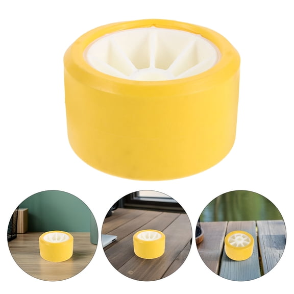 POPETPOP Marine Boat Trailer Rollers Yellow Durable High Density for Trailer Hull Support and Easy Loading