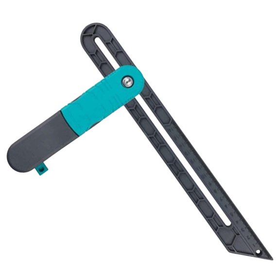POPETPOP Protractor for Woodworking with Locking Design for Precise Angle Measurement in Assorted Colors