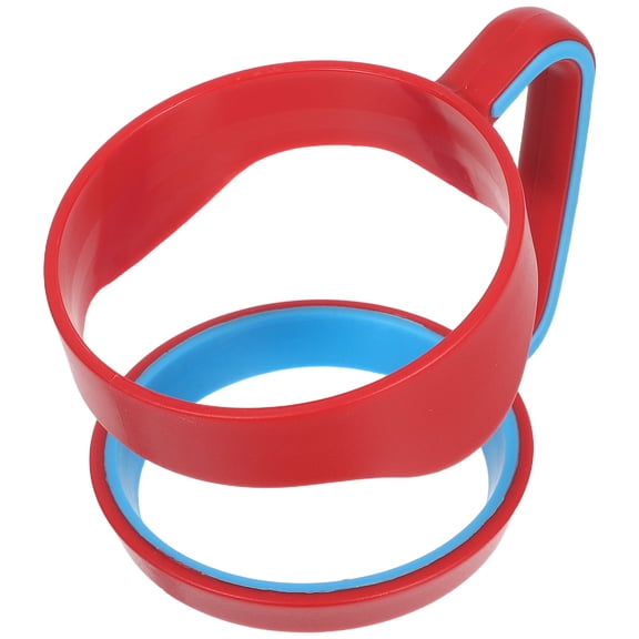 POPETPOP Red Handle for Tumblers 30 Oz Durable Polypropylene Anti Slip Grip for Travel Water Bottles