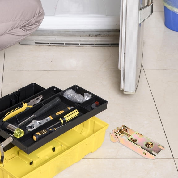 POPETPOP Silver Refrigerator Hinge Metal Spring Hinge for Freezer Door and Oven Reliable Use