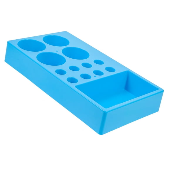 POPETPOP Stool Sample Pot Test Tube Holder Sky Blue ABS Specimen Organization 1Set