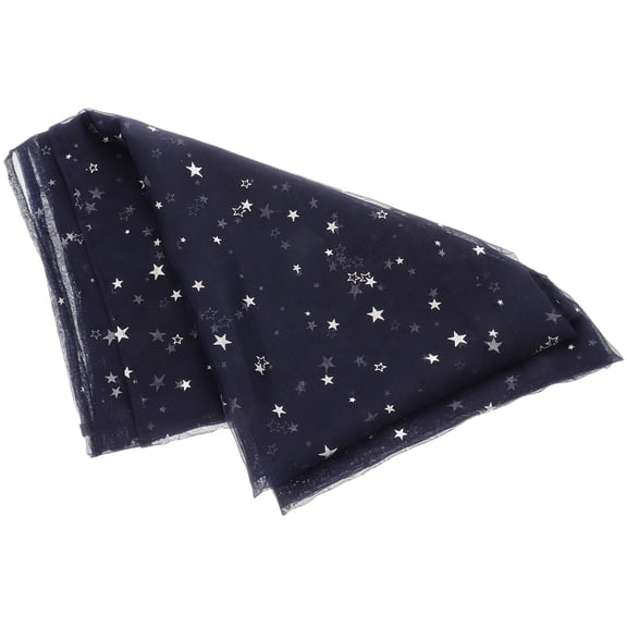 POPETPOP Teen Bedroom Curtains Sheer Star Elegant Light Filtering For Shop Display 1Pack