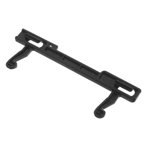 POPETPOP Universal Microwave Door Latch Hook Black Plastic Oven Part with Easy Installation