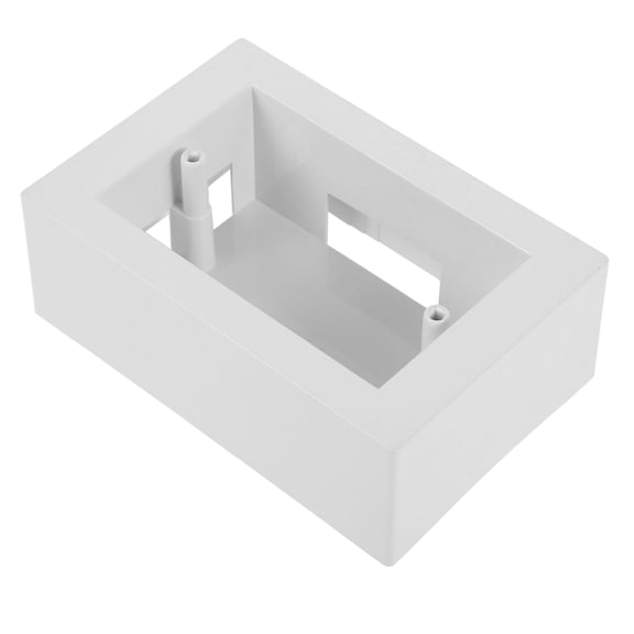 POPETPOP Wall Outlet Box White for Easy DIY Installation and Longterm Use
