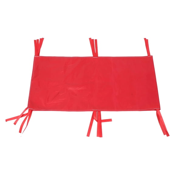 POPETPOP Waterproof Red Canopy Gutter for Pop Up Tent with Straps for Efficient Rainwater Drainage