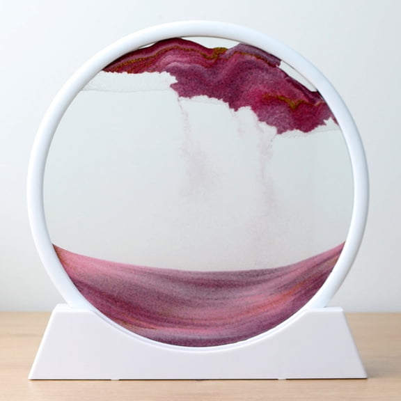 POPETPOP White Sand Art Frame for Moving Sand Painting and Unique Home Decoration Display