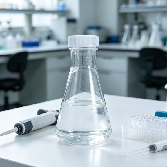 POPETPOP Wide Mouth Plastic Lab Flask with Clear Scale Heat Resistant and Portable Design