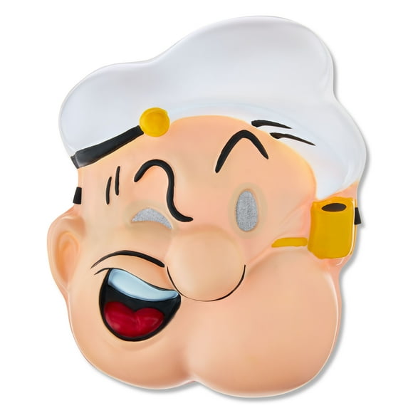 Popeye Mask, Halloween Costume Accessory for Male Adults, by Fun World