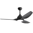 thumbnail image 1 of POPFAN 52 Inch Modern Ceiling Fan with 22W LED Light, 3 ABS Blades Remote Control Reversible DC Motor 6 Speeds Ceiling Fan for Indoor(Black), 1 of 8
