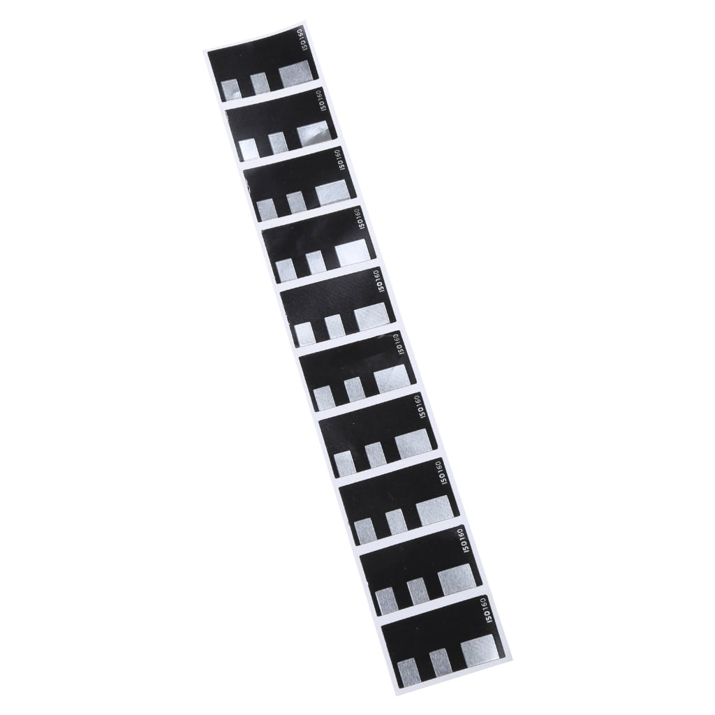 POPLIS 10Pages 135/35mm Bulk Film DX Code Sticker ISO50 100 160 200 250 ...
