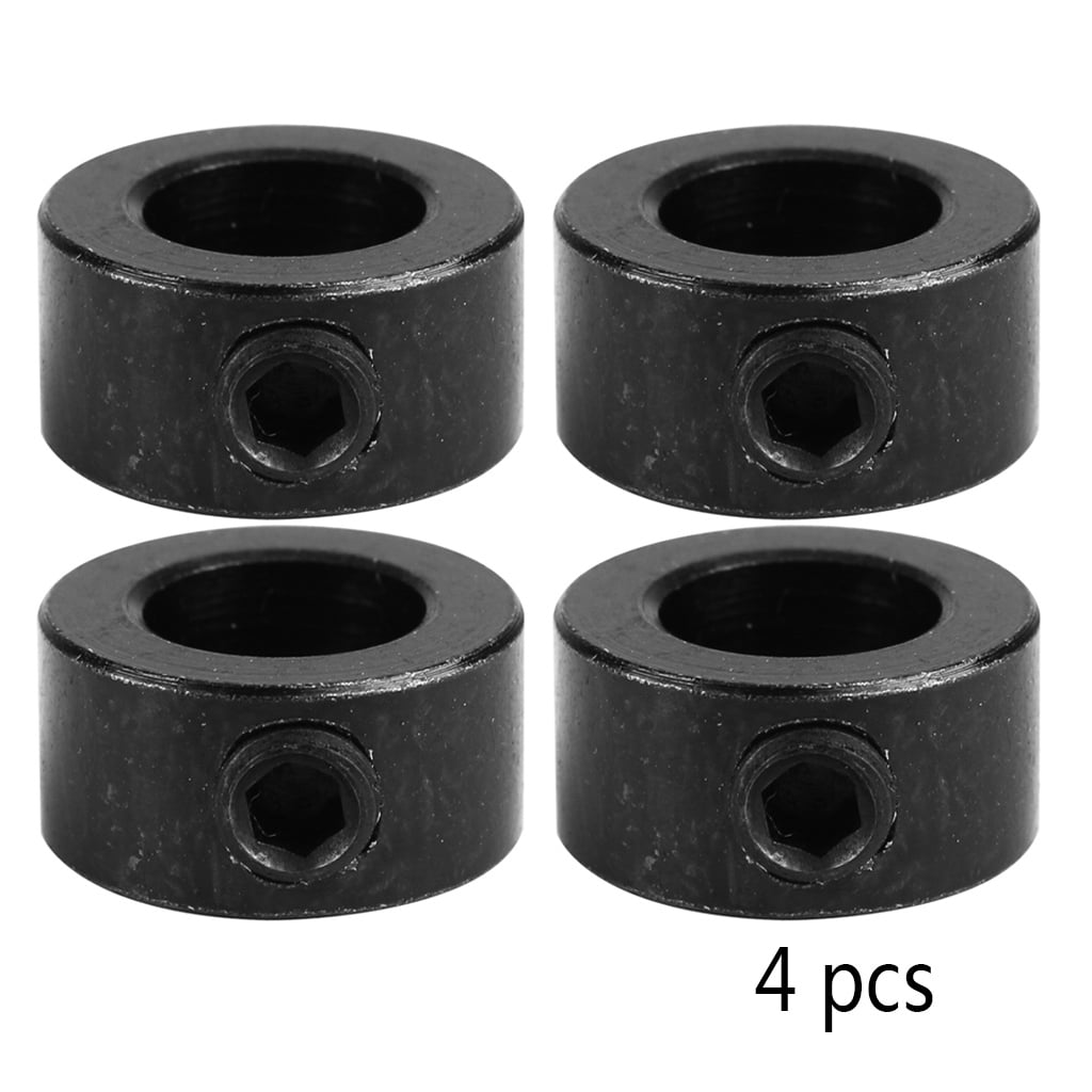 POPLIS 4PCS 8MM Shaft Lock Collar Stainless Steel T8 Lead Screw Lock Ring Block Isolation Column for Openbuilds 3D Printer Part
