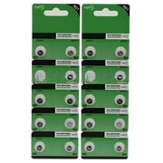 POPLIS AG1 LR621H Reliability Button Coin Cell Batteries for Household Watch Use