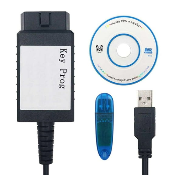 POPLIS Auto Key Programmer Key Programming Tool Smooth Operate For Vehicles 4-in-1 with USB Dongle Car Key Programmer