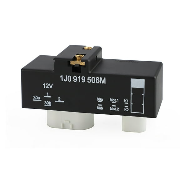 POPLIS Car Cooling Fan Control Switch Relays Radiator For Golf 1J0919506M