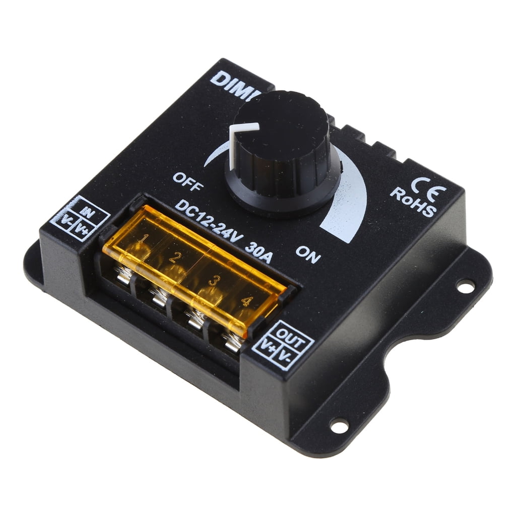 POPLIS Knob Adjust Brightness ON/Off Switch Dimmer PWM Dimming ...