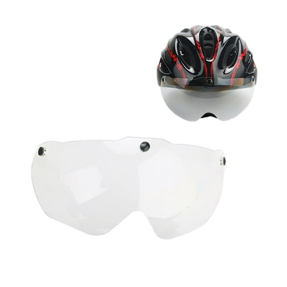 POPLIS Magnetic Bike Helmet Goggles Sun Visors Windshield Cycling Bicycles Helmet Sunglasses