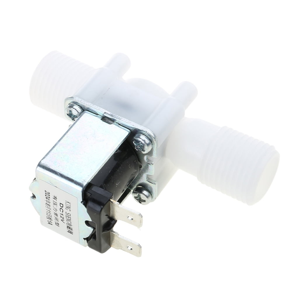 POPLIS New 12V Electric Solenoid for Valve for DC N/C Water