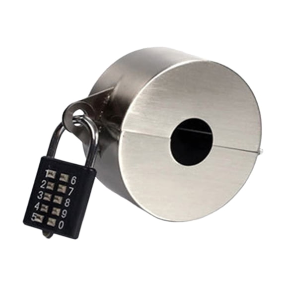 POPLIS Outdoor Faucet Lock Gate Valves Locking Device Water Spigot Lock Hose Bib Lock
