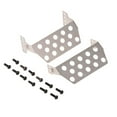 POPLIS RC Car Chassis Armor Skid Plate Front & Rear Chassis Protector
