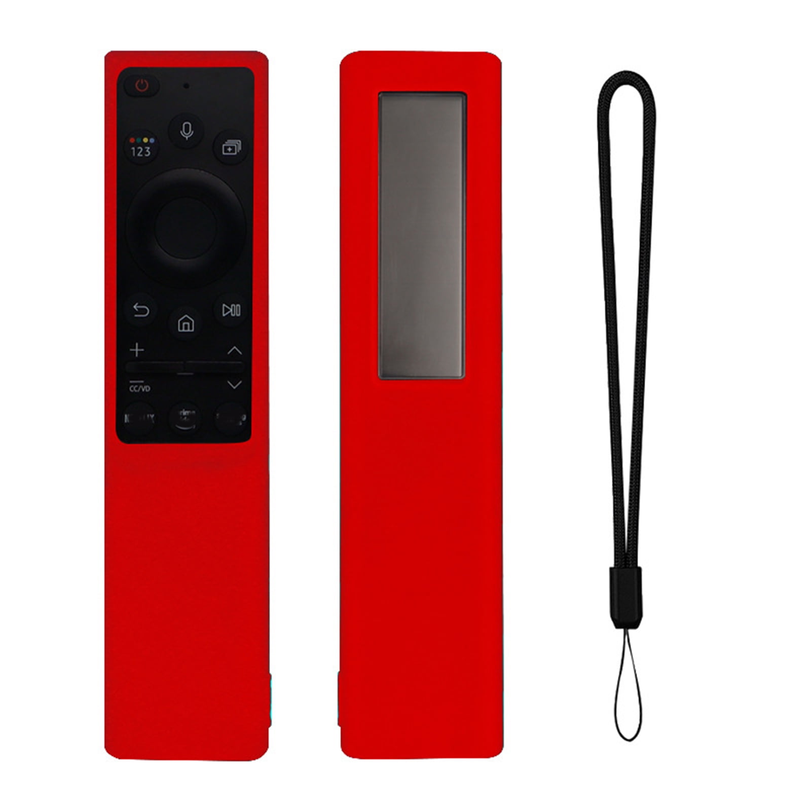 Housse Silicone Pour Télécommande Smart TV BN59-01357G/BN59-01363A/TM-1990C - Transparente, Anti-poussière, Antidérapante