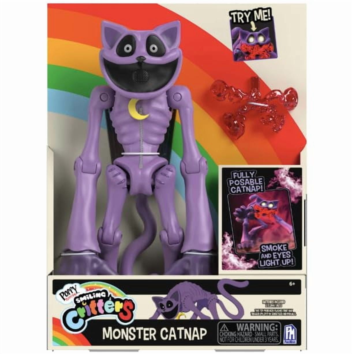 POPPY PLAYTIME Monster CatNap Deluxe Figure (12" Tall, Series 3)