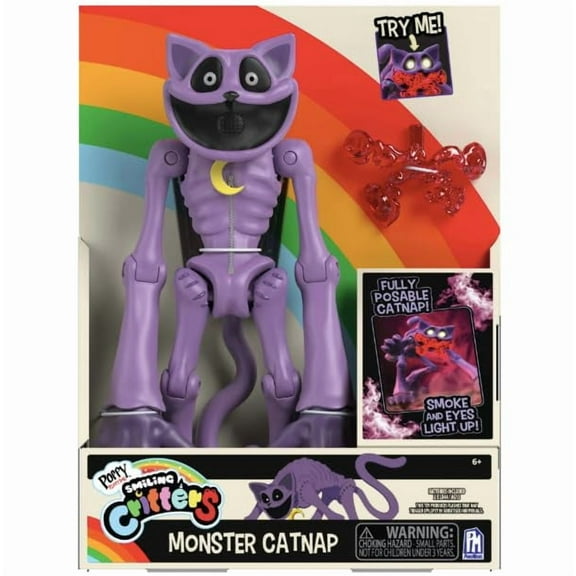 POPPY PLAYTIME Monster CatNap Deluxe Figure (12" Tall, Series 3)