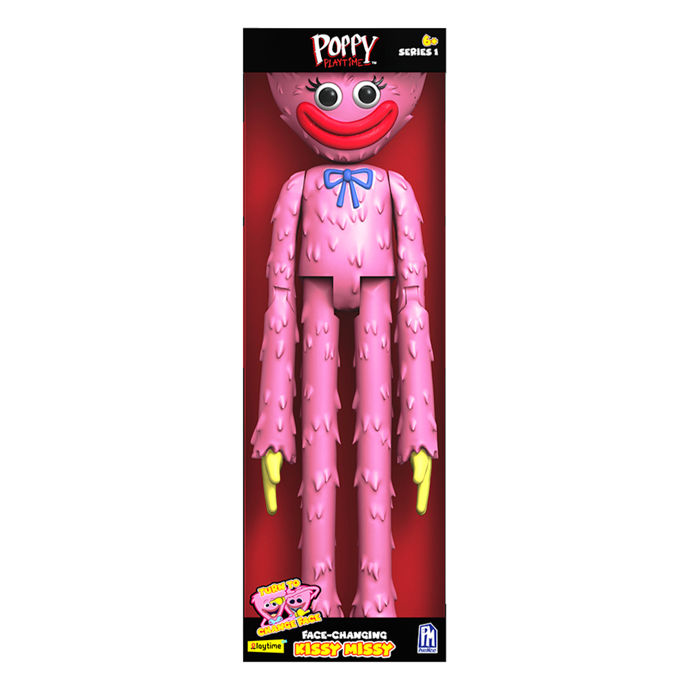 POPPY PLAYTIME - Kissy Missy Deluxe Face-Changing Figure (12 Action  Figure, Series 1) [OFFICIALLY LICENSED]