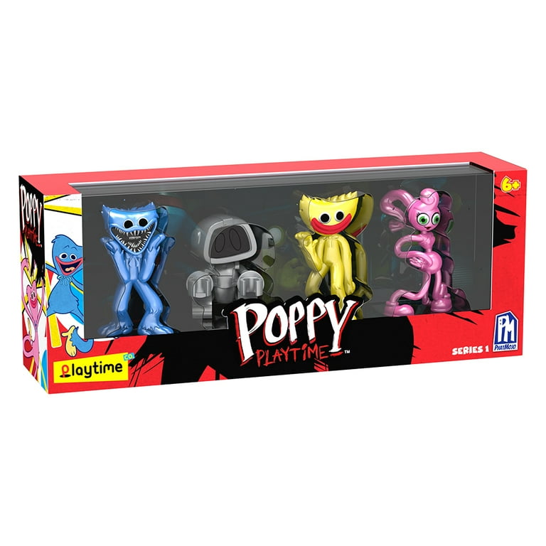 POPPY PLAYTIME - Metallic Collectible Figure Pack (Four Exclusive  Minifigures, Series 1) [OFFICIALLY LICENSED] 