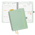 Paper Appointment Book POPRUN 2027 Planner Weekly and Monthly Calendar, 6.5